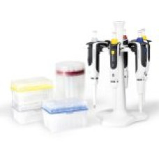 Pipette Package No 1, Transferpette S , 5 Pipettes ( 2.5Ul, 10Ul, 20Ul, 200Ul & 1000Ul) Complete With Bench Top Rack