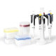 Pipette Package No 1, Transferpette S , 5 Pipettes ( 2.5Ul, 10Ul, 20Ul, 200Ul & 1000Ul) Complete With Bench Top Rack
