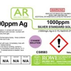 Silver Standard 1000Ppm In 0.2% Nacn, 0.1% Naoh (Certified) Silver Standard 1000Ppm In 0.2% Nacn, 0.1% Naoh (Certified)
