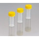 Container 28Ml Polypropylene 68X27Mm With Yellow Polyethylene Screw Cap, Clean Room Manufactured