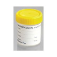 Container, Sample, Labelled, Yellow Capped, Sodium Thiosulfate, Gamma Sterile, 120Ml 108X44Mm, Polypropylene Container, Sample, Labelled, Yellow Capped, Sodium Thiosulfate, Gamma Sterile, 120Ml 108X44Mm, Polypropylene